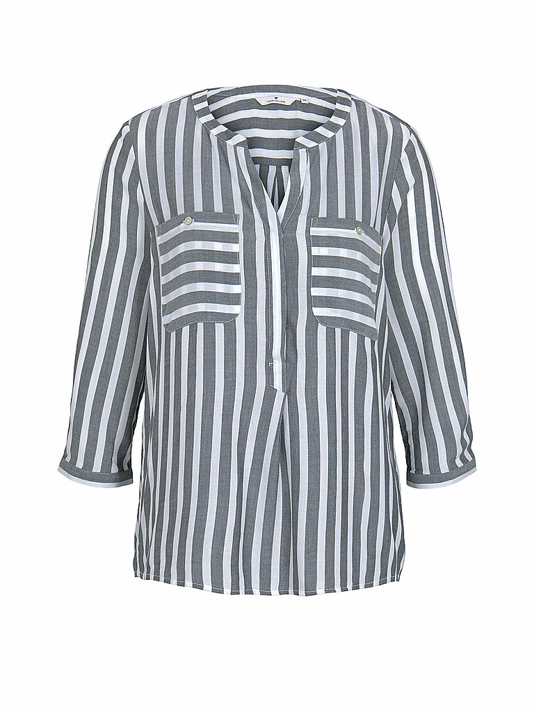 Tom Tailor Blouse gris clair 42