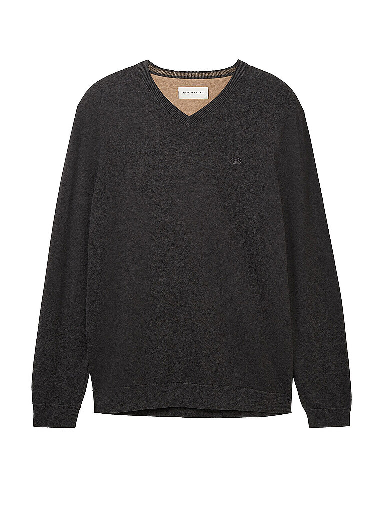 Tom Tailor Pull gris M