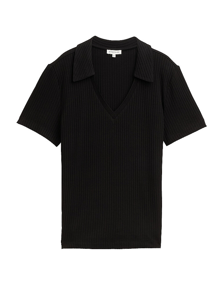 Tom Tailor Polo noir XS