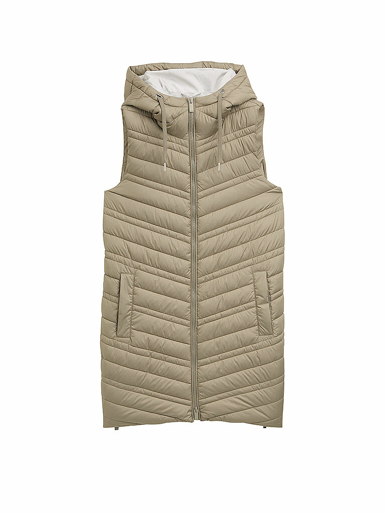 Gilet matelassé beige M
