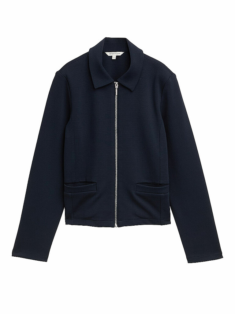Veste courte bleu marine XS