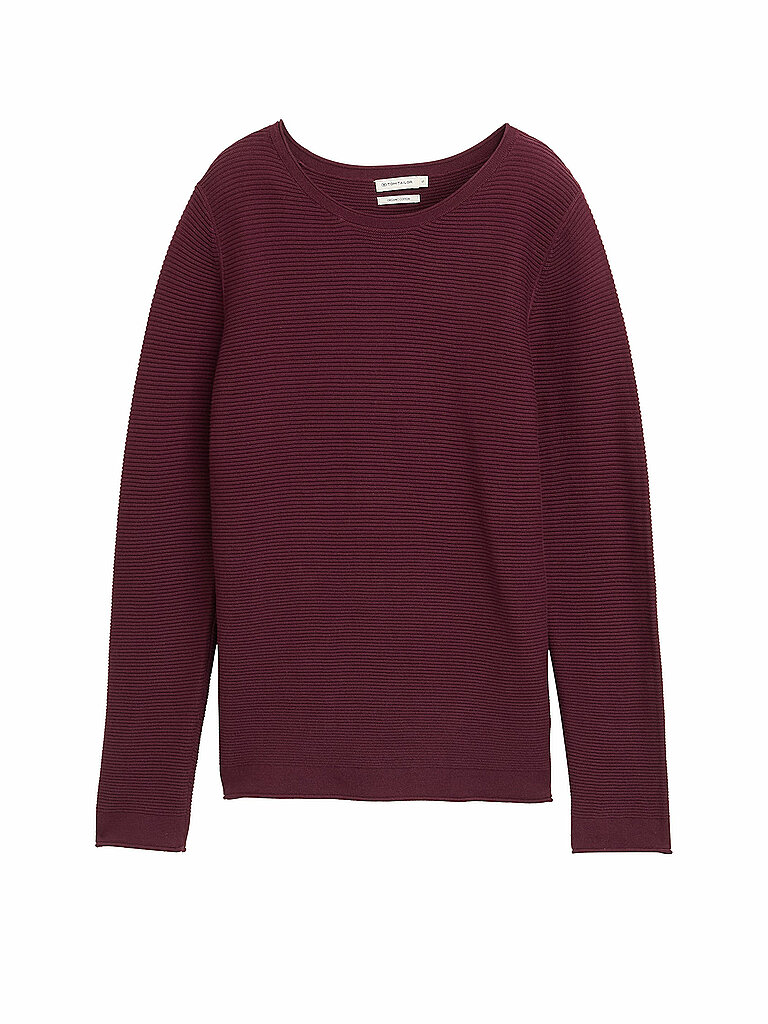 Pullover rouge foncé S