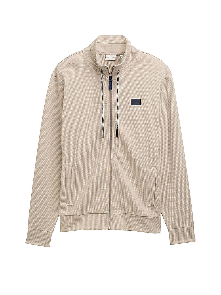 Tom Tailor Sweatjacke beige XXL