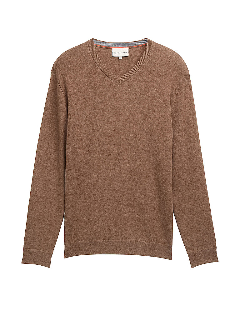 Tom Tailor Pull-over marron XXXL