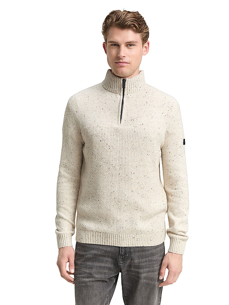 Tom Tailor Pull Troyer beige S