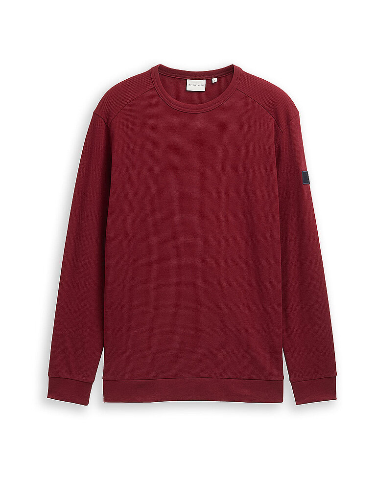 T-shirt à manches longues rouge S