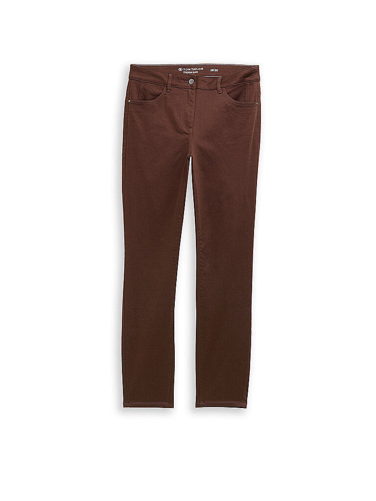 Pantalon Slim Fit TTEDDA marron 36/L30