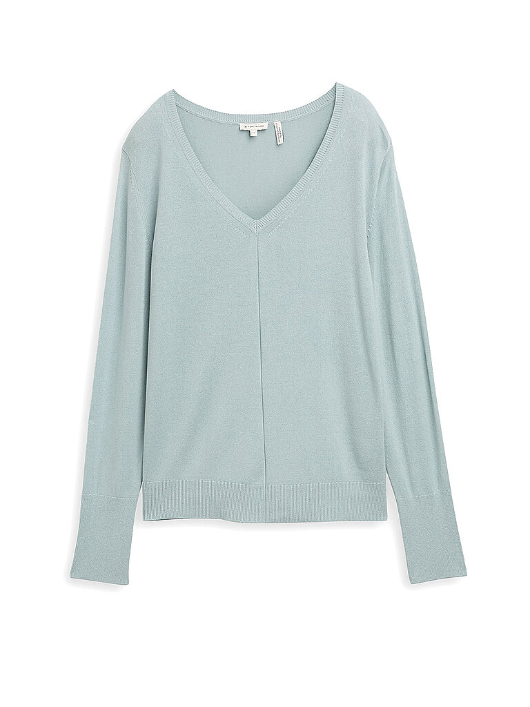 Tom Tailor Pull bleu clair M
