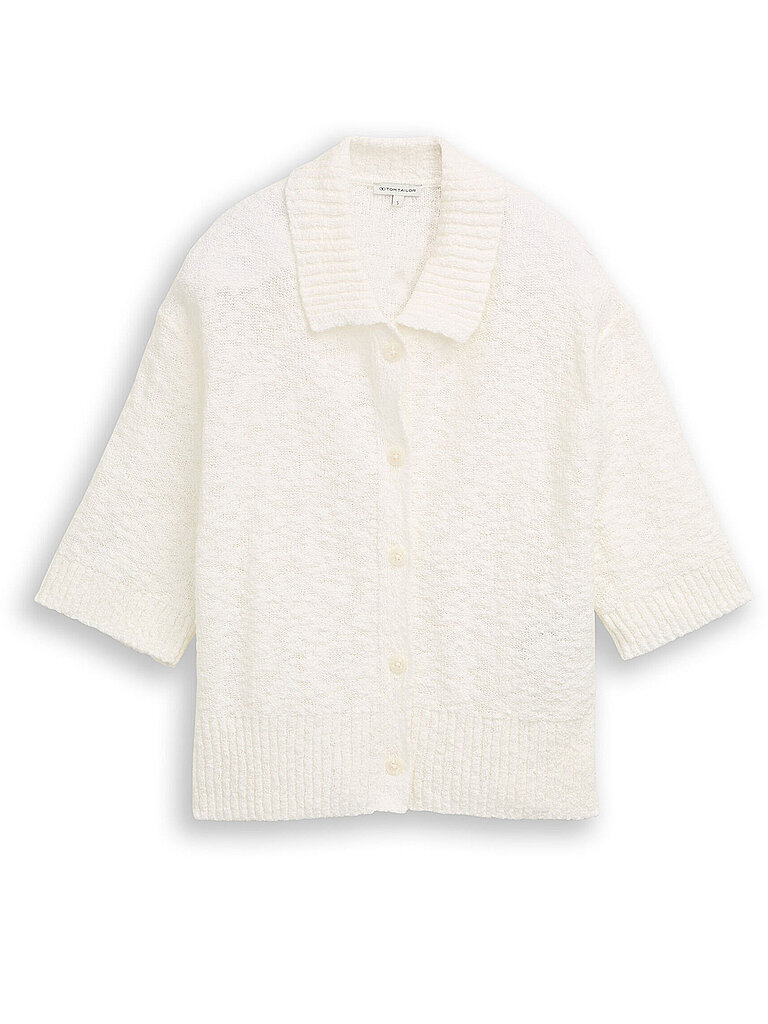 Gilet en maille blanc XS
