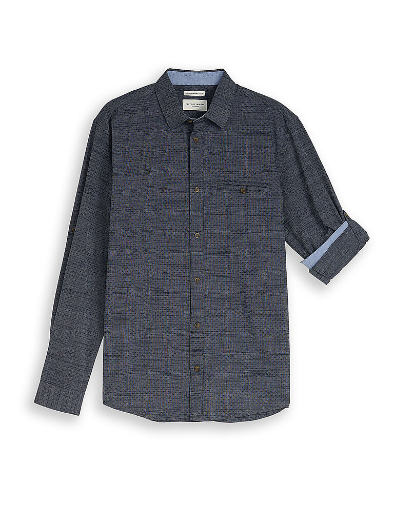 Tom Tailor Chemise bleu marine S