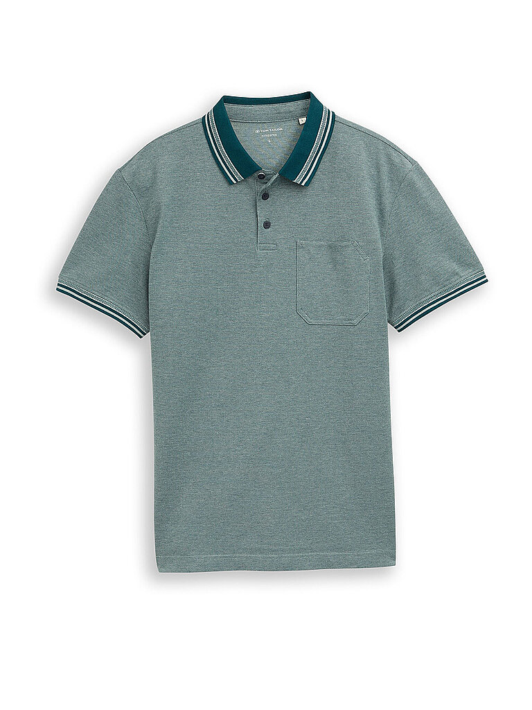 Tom Tailor Polo vert foncé M