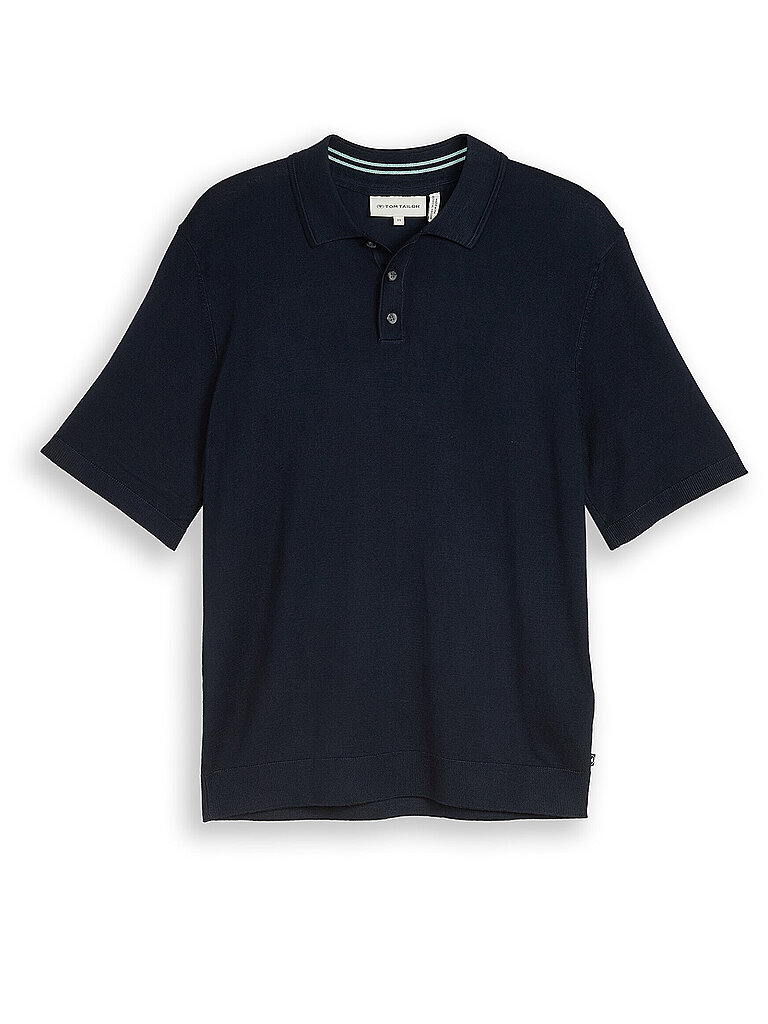 TOM TAILOR Polo bleu | S