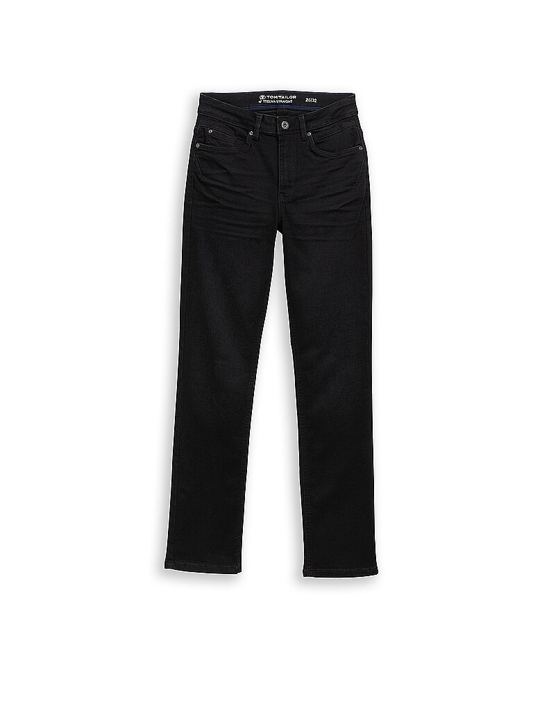 TOM TAILOR Jeans Coupe Droite TTELVA noir | 34/L32