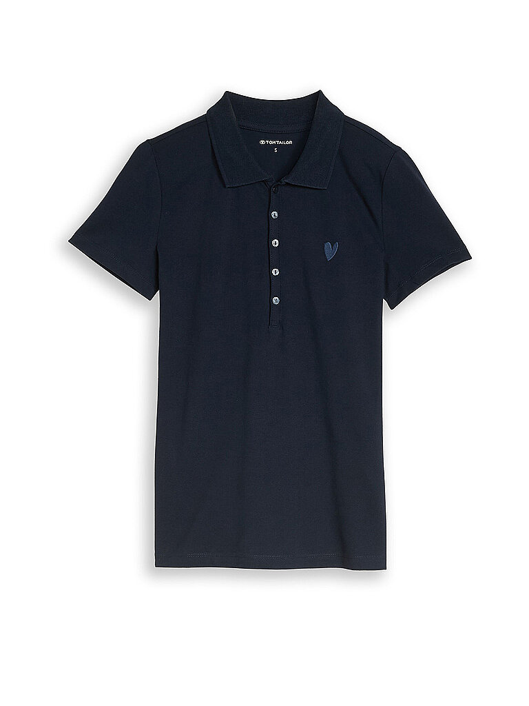 Tom Tailor Polo bleu marine S