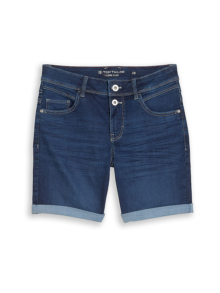 Shorts en jean bleu marine 27