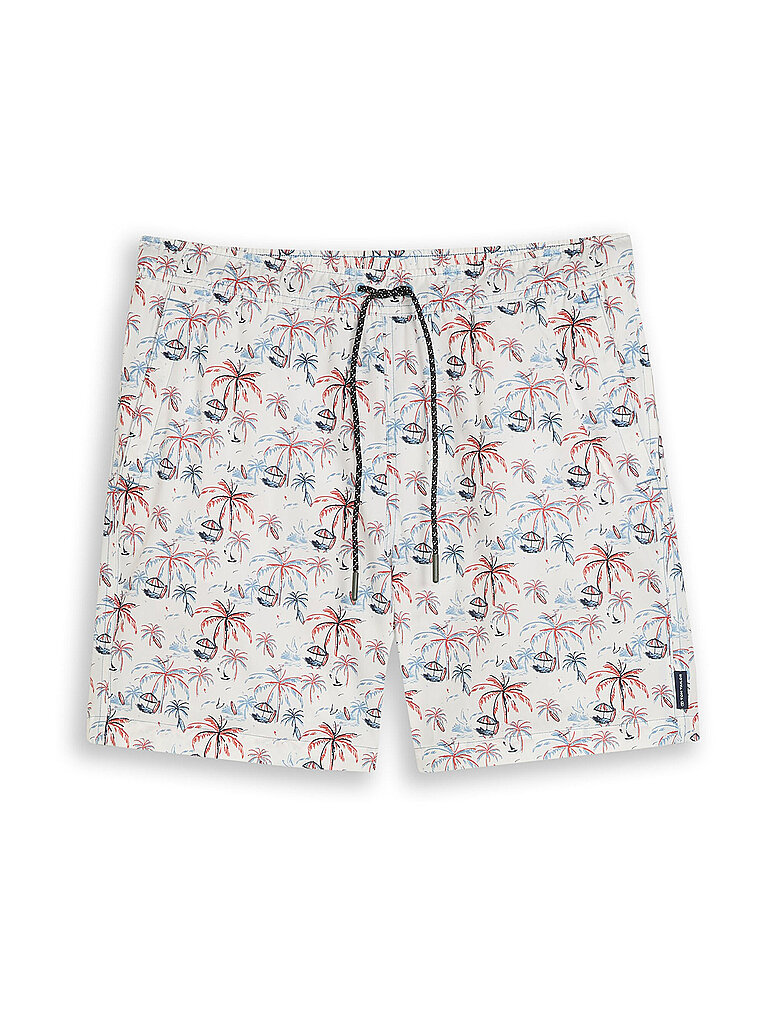 Tom Tailor Short de bain blanc M