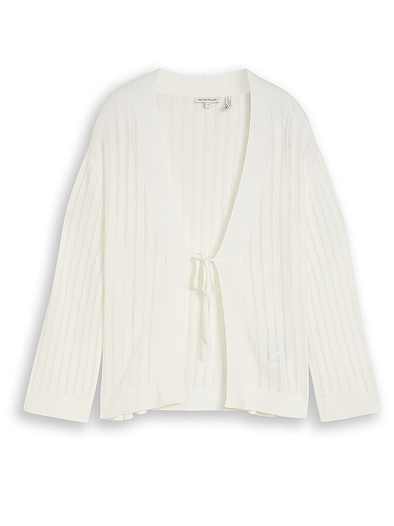 Gilet en maille blanc S