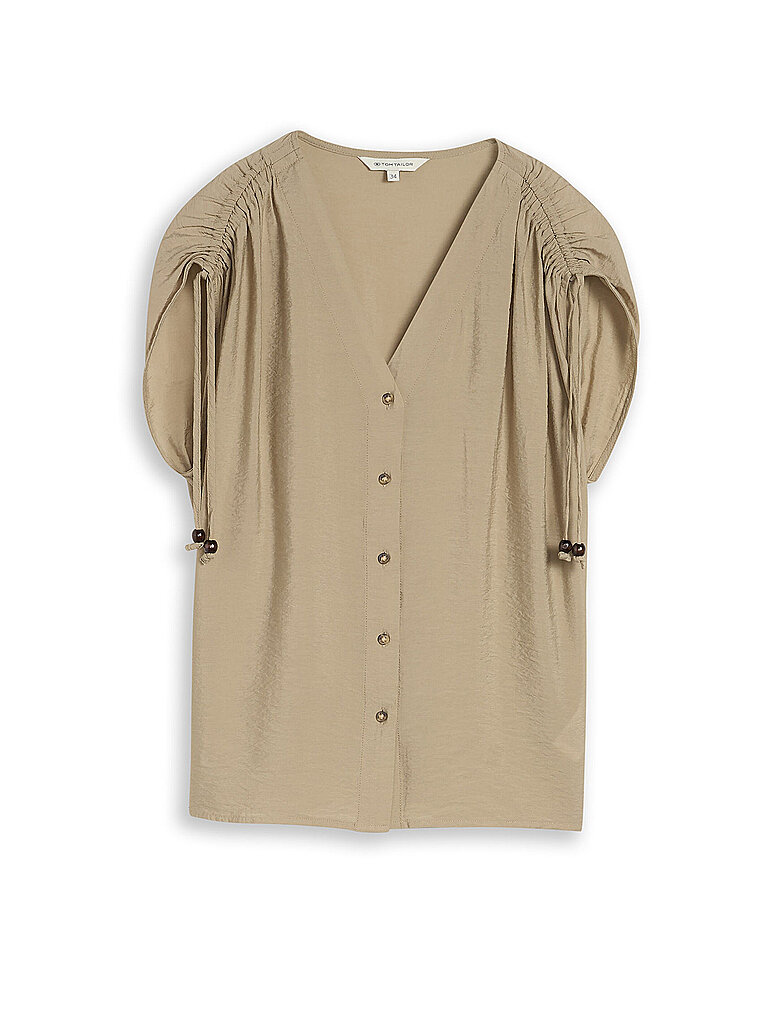 Tom Tailor Blusenshirt olive 42