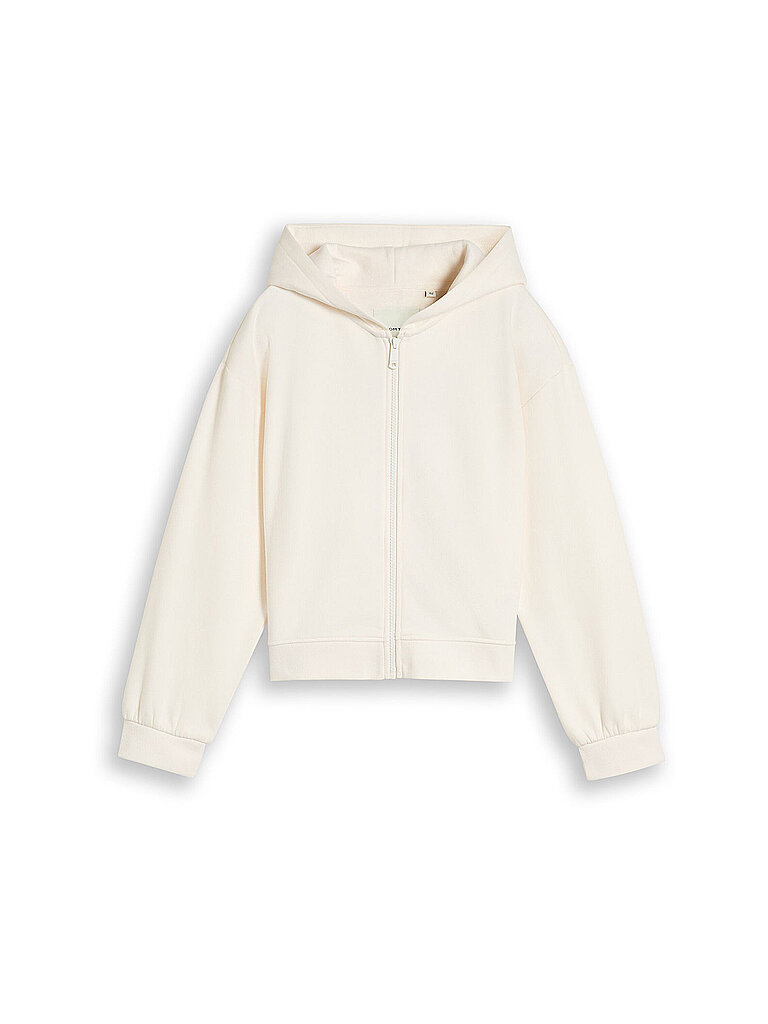 TOM TAILOR Sweat veste fille crème