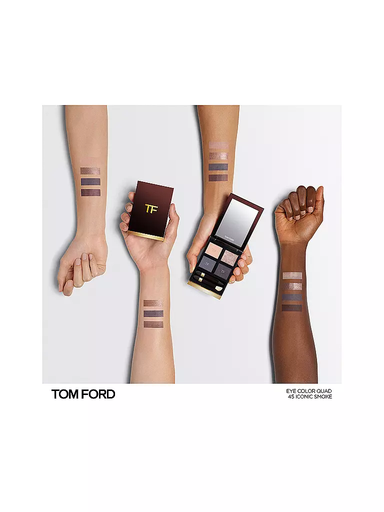 TOM FORD BEAUTY | Ombre à paupières - Eye Color Quad (45 Iconic Smoke) | grau