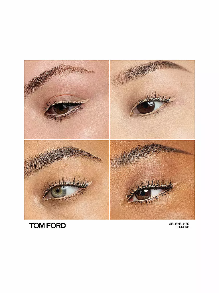 TOM FORD BEAUTY | Runway Look Gel Eye Liner (01 Cream) | 