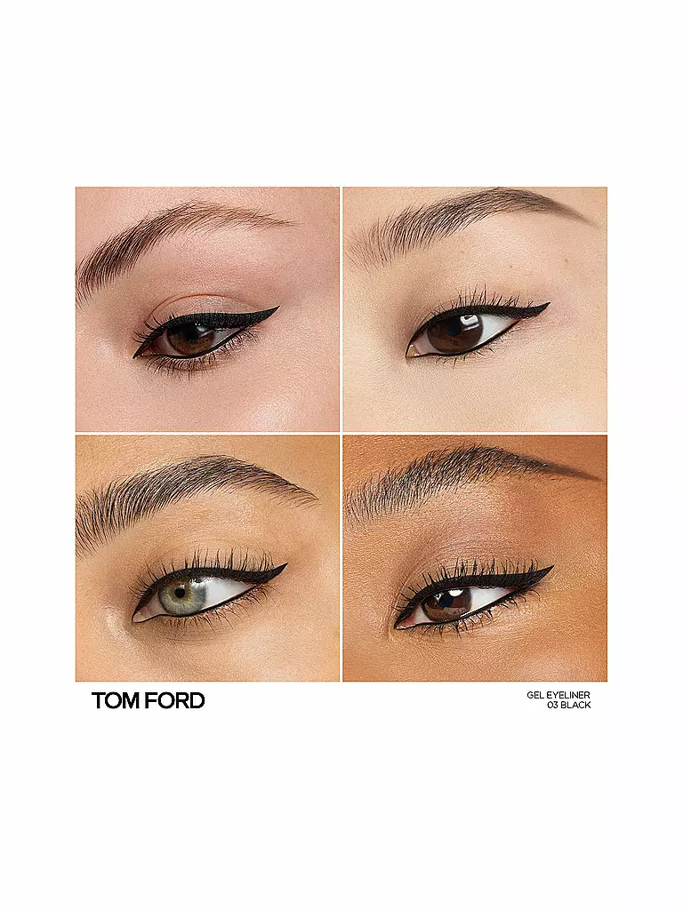 TOM FORD BEAUTY | Runway Look Gel Eye Liner (03 Black) | 