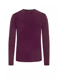 TOM RUSBORG | Kaschmir Pullover | Rouge foncé