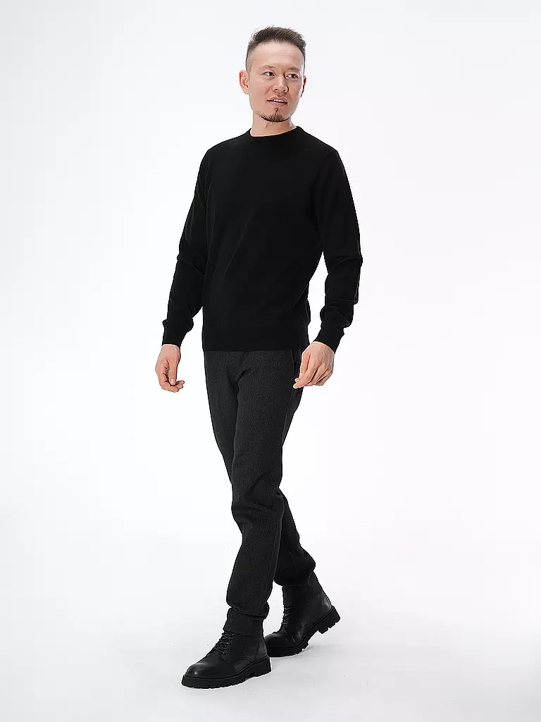 TOM RUSBORG | Kaschmir Pullover | Noir