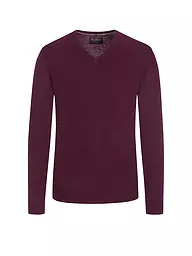 TOM RUSBORG | Kaschmirpullover | Rouge foncé