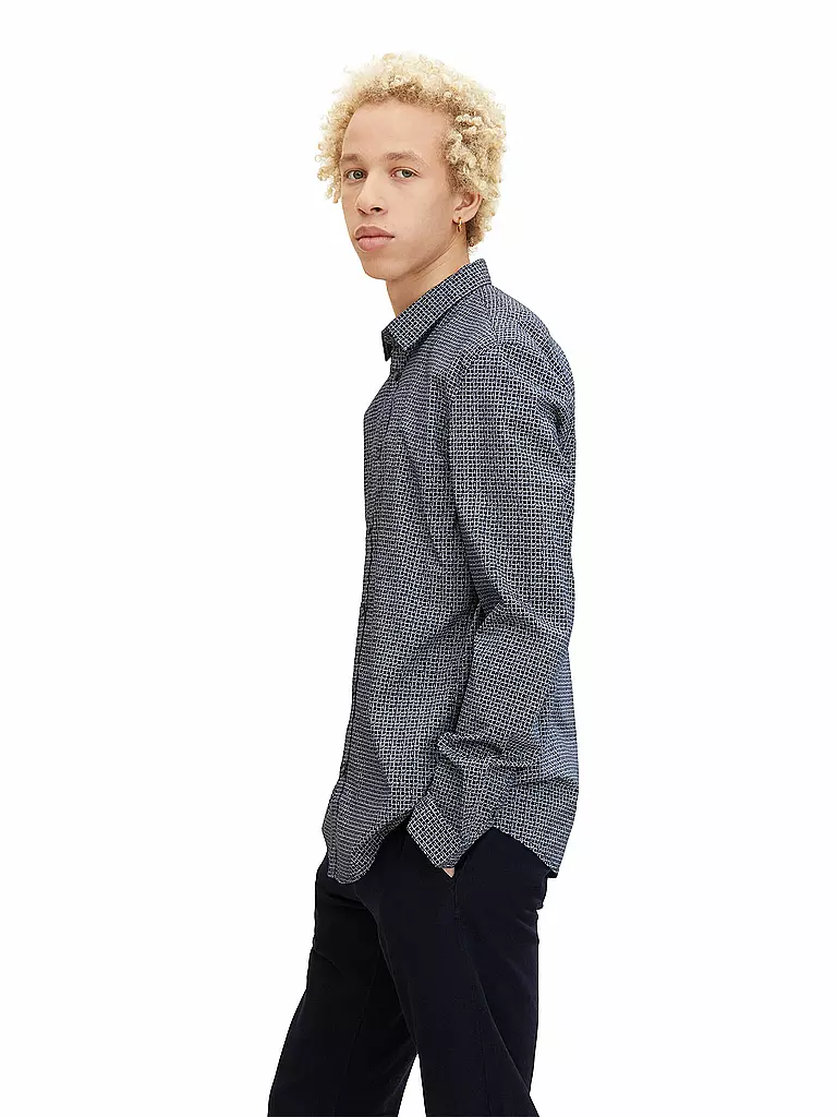 TOM TAILOR DENIM | Hemd Regular Fit | Bleu