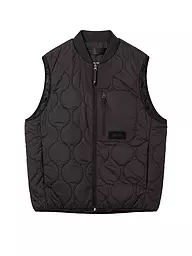 TOM TAILOR DENIM | Steppgilet | Noir