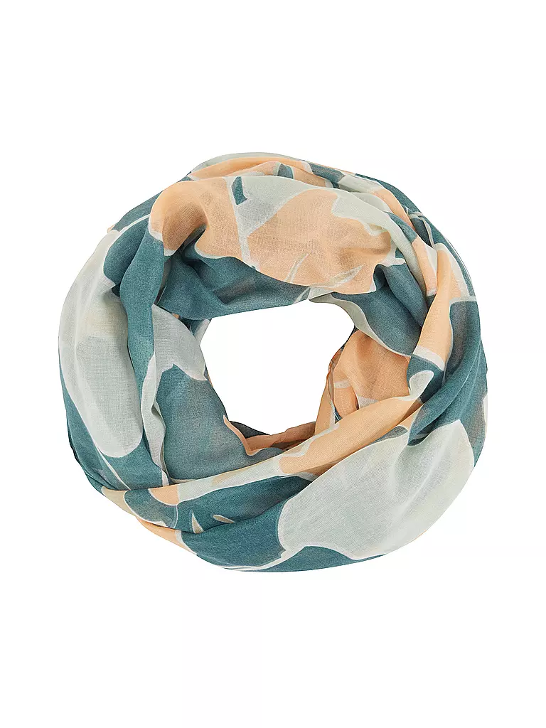 TOM TAILOR | Écharpe tube | Vert foncé