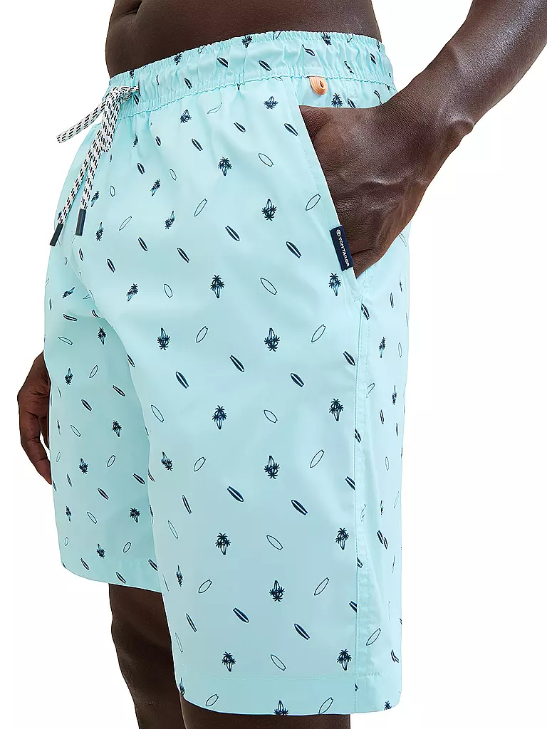 TOM TAILOR | Badeshorts | Bleu clair