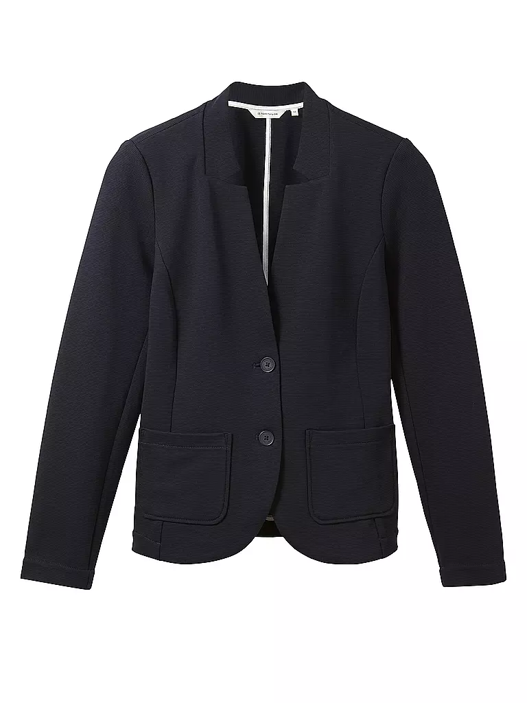 TOM TAILOR | Blazer en jersey | dunkelblau