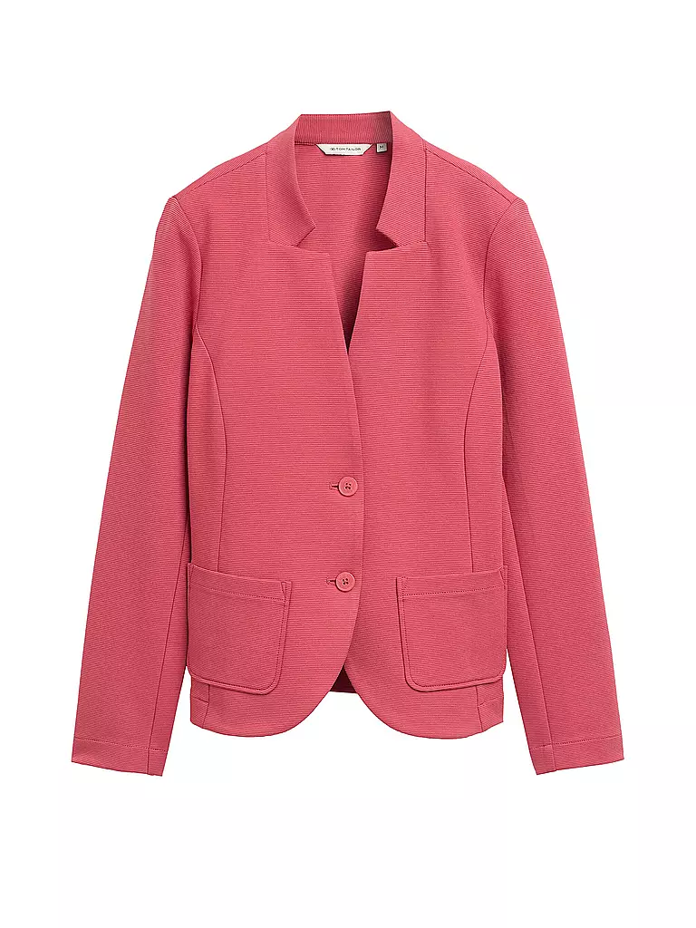 TOM TAILOR | Blazer en jersey | beere