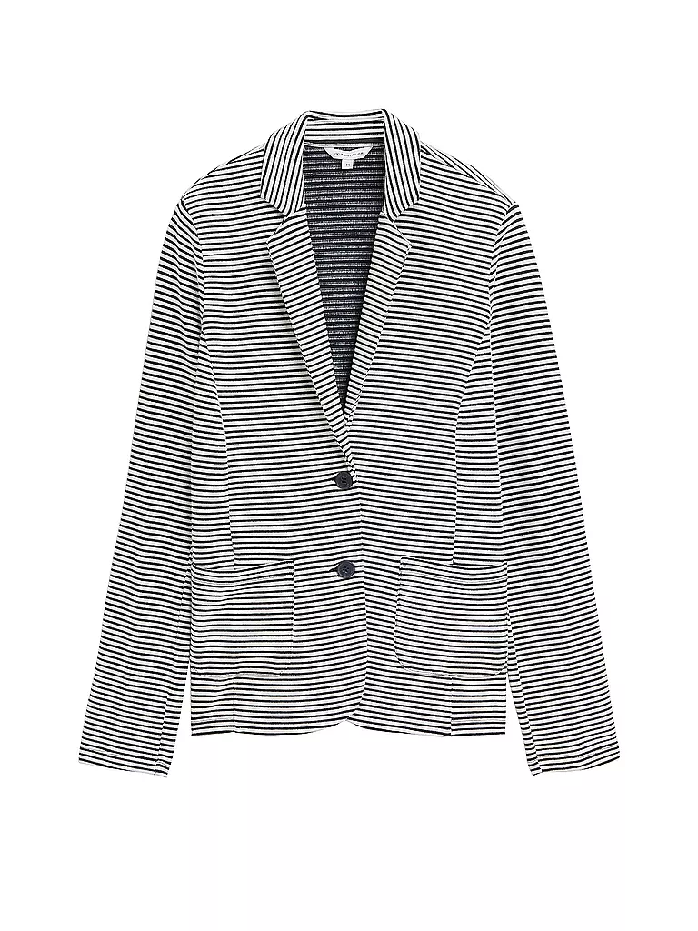 TOM TAILOR | Blazer en jersey | creme