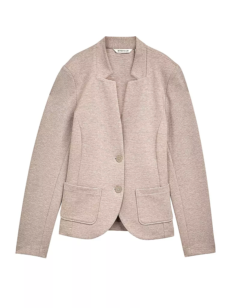 TOM TAILOR | Blazer en jersey | beige