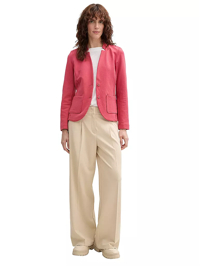 TOM TAILOR | Blazer en jersey | beere