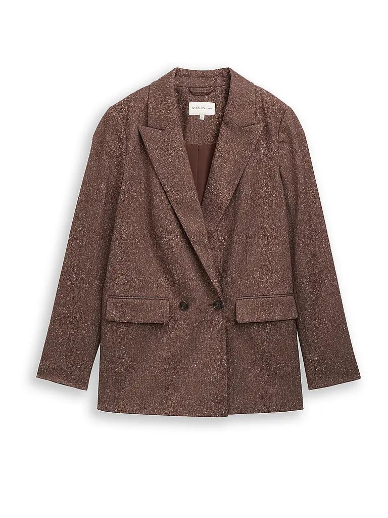 TOM TAILOR | Blazer | Marron