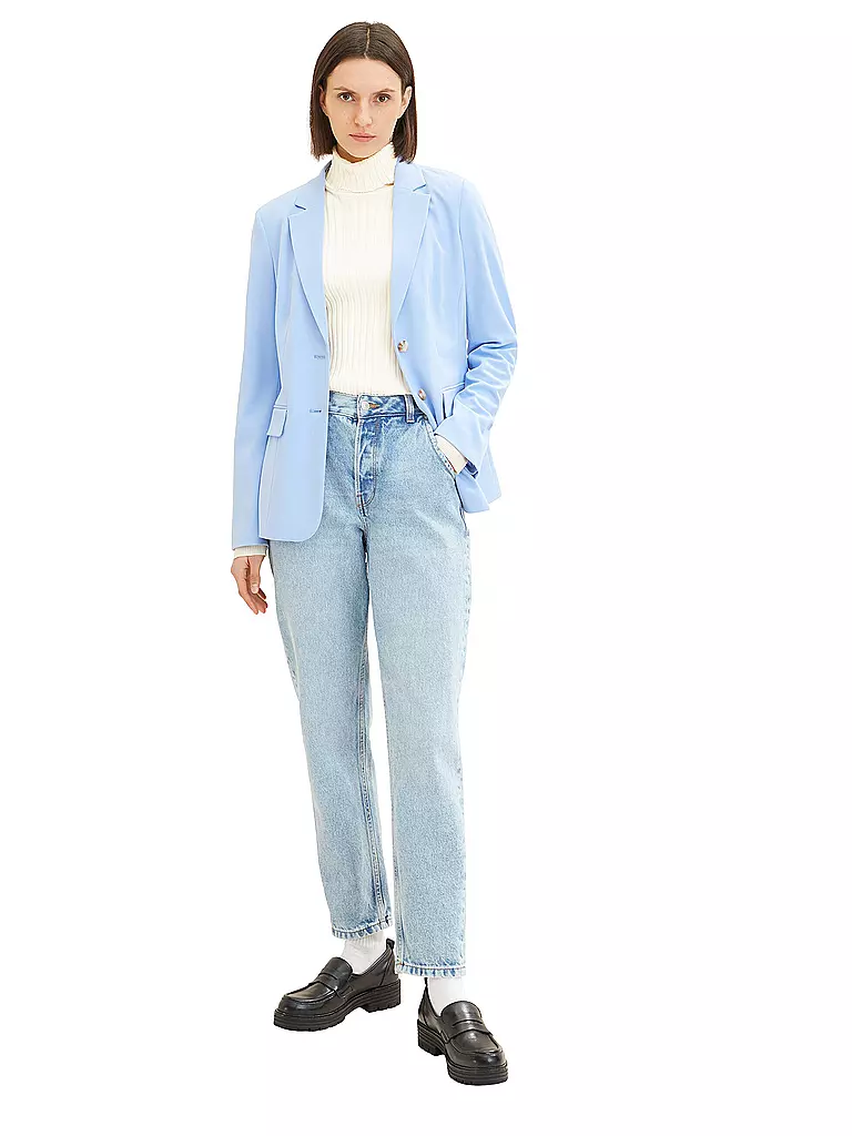 TOM TAILOR | Blazer | Bleu clair