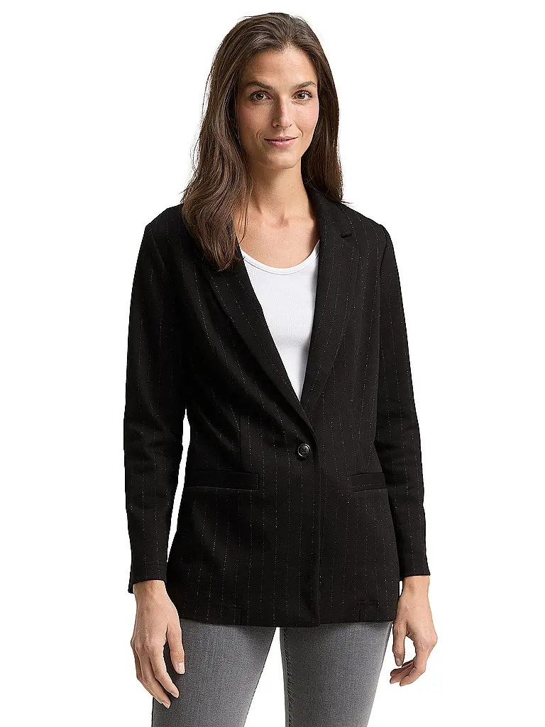 TOM TAILOR | Blazer | Noir