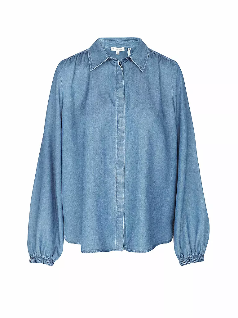 TOM TAILOR | Blouse en jean | blau