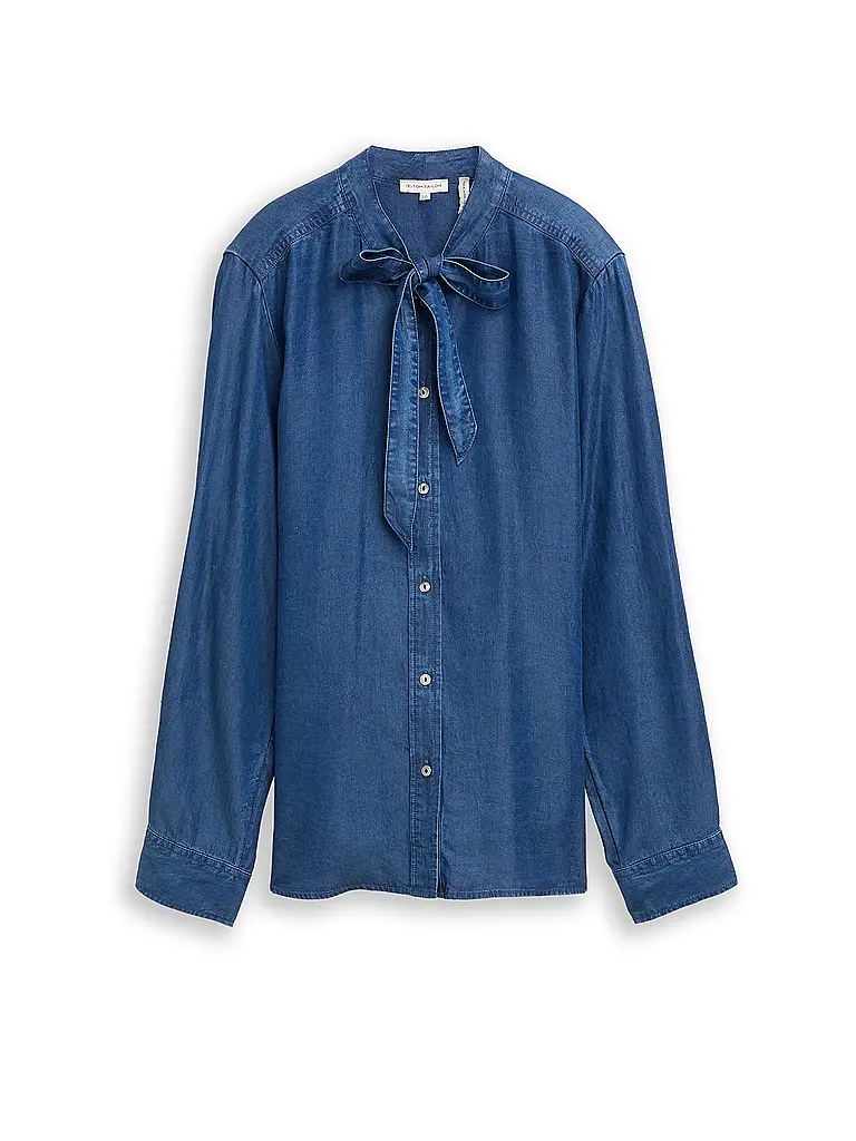 TOM TAILOR | Blouse en jean | blau