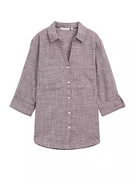 TOM TAILOR | Bluse | Rouge foncé