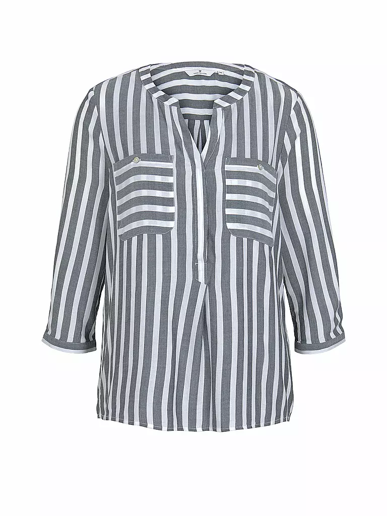 TOM TAILOR | Blouse | hellgrau