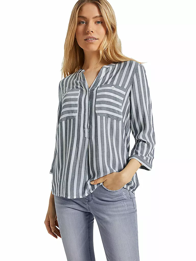 TOM TAILOR | Blouse | hellgrau