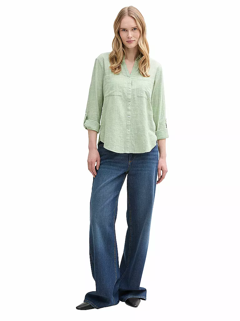 TOM TAILOR | Blouse | hellgrün