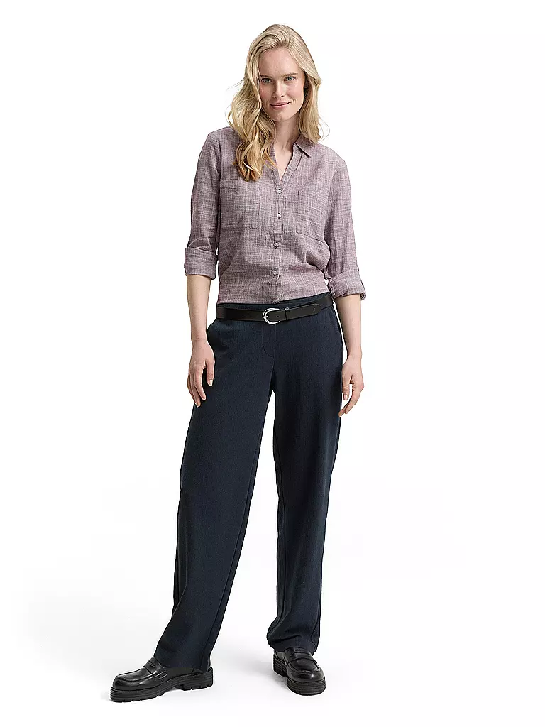 TOM TAILOR | Blouse | dunkelrot