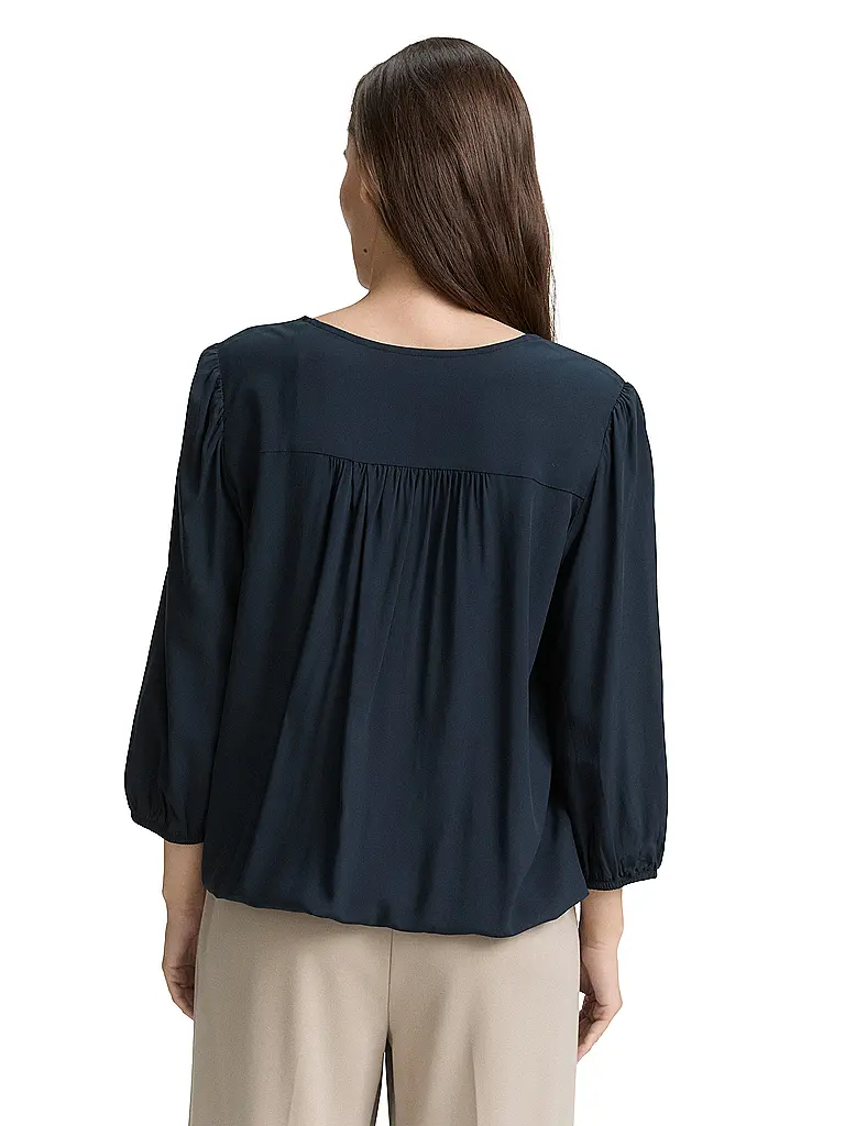 TOM TAILOR | Blouse | dunkelblau