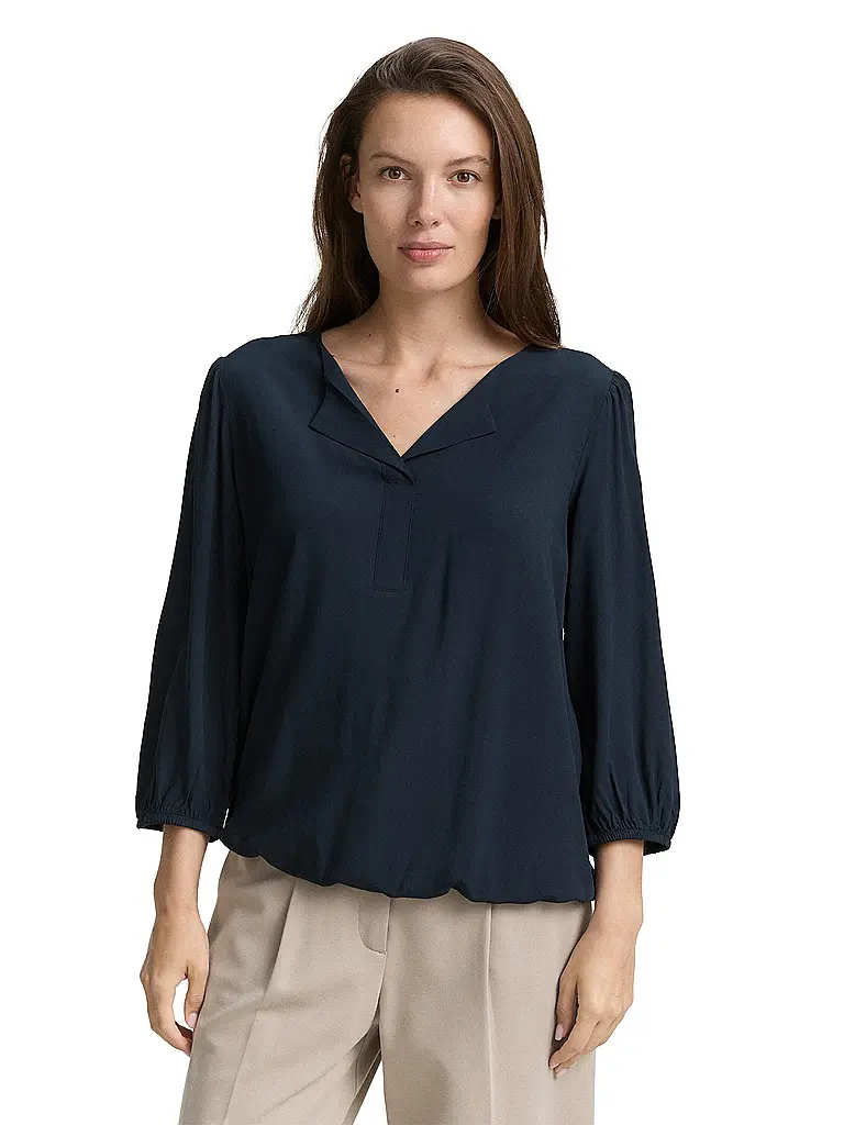 TOM TAILOR | Blouse | dunkelblau
